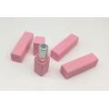 Mini -lippenstiftbuis lege buis vierkant roze buis